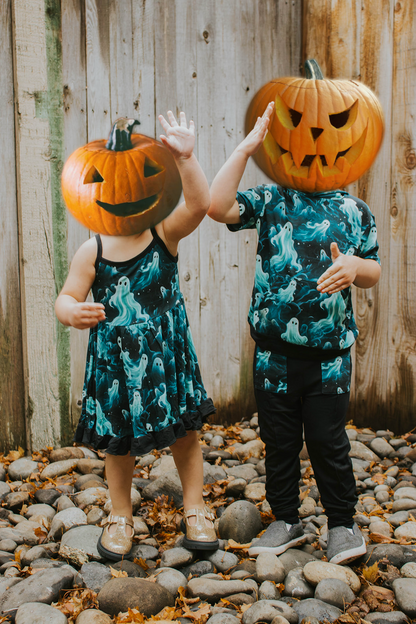 Boo Lagoon Short Sleeve Pant Set