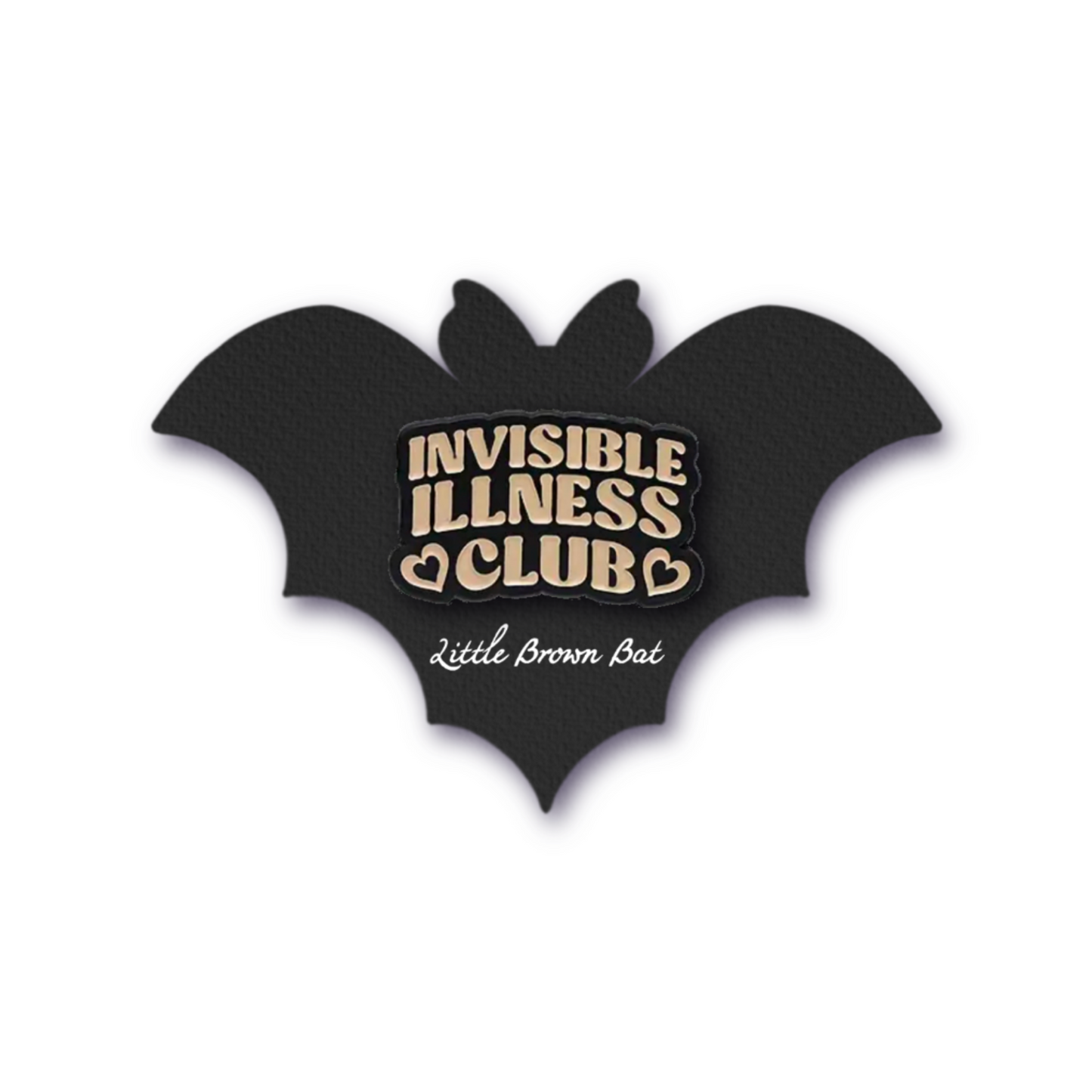 Invisible Illness Club Pin